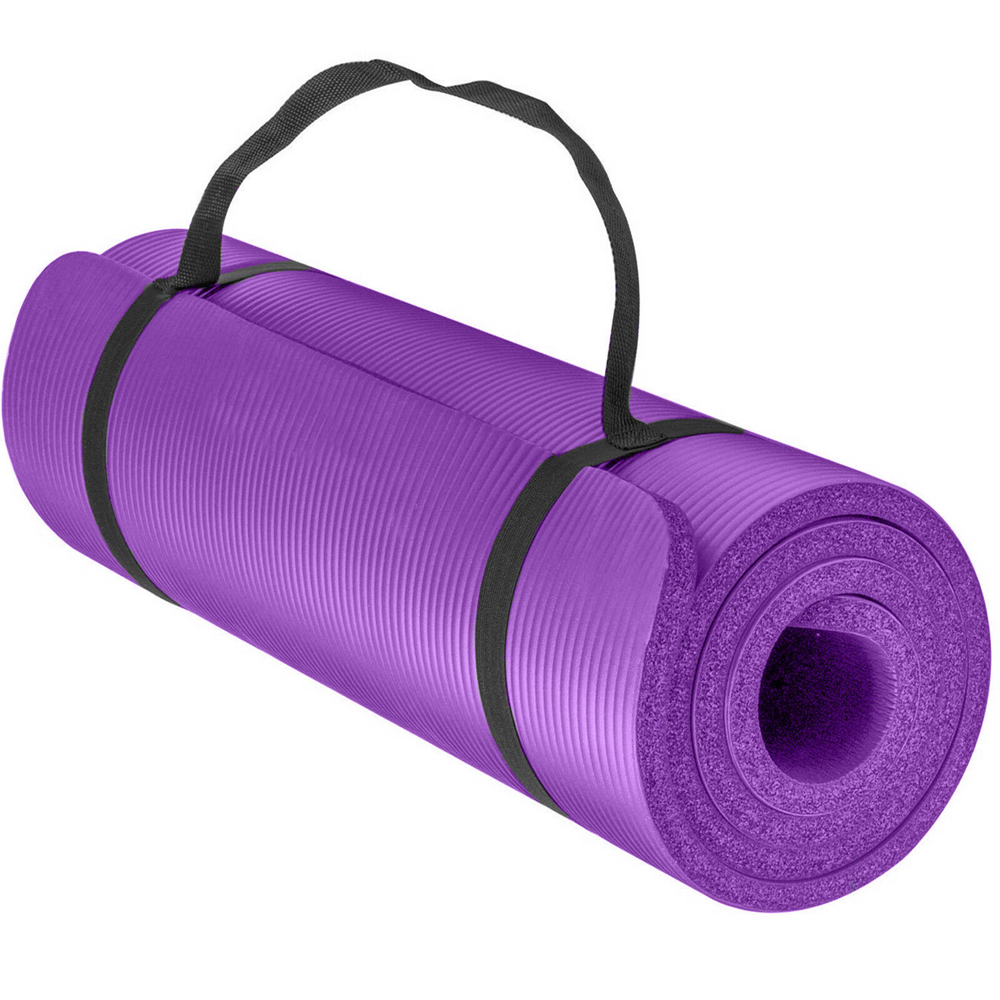 Tapis de yoga pour Pilates Gym Exercice sangle de transport 15 mm épais confortable UK 
